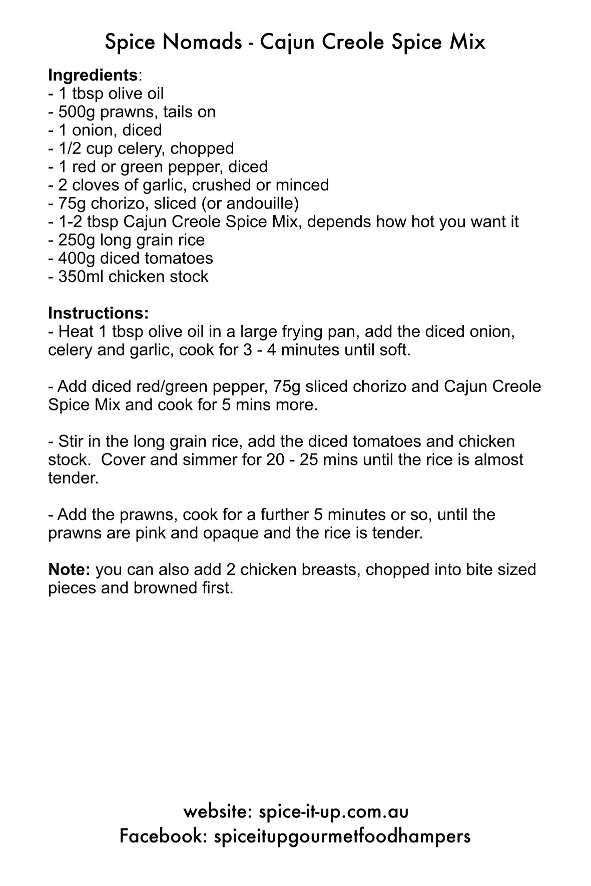 Cajun Creole Spice Mix