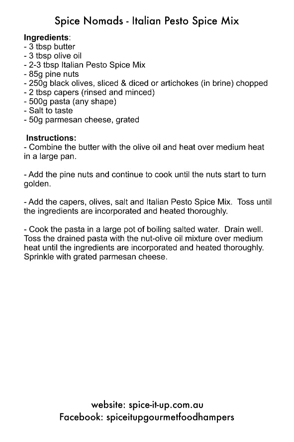 Italian Pesto Spice Mix