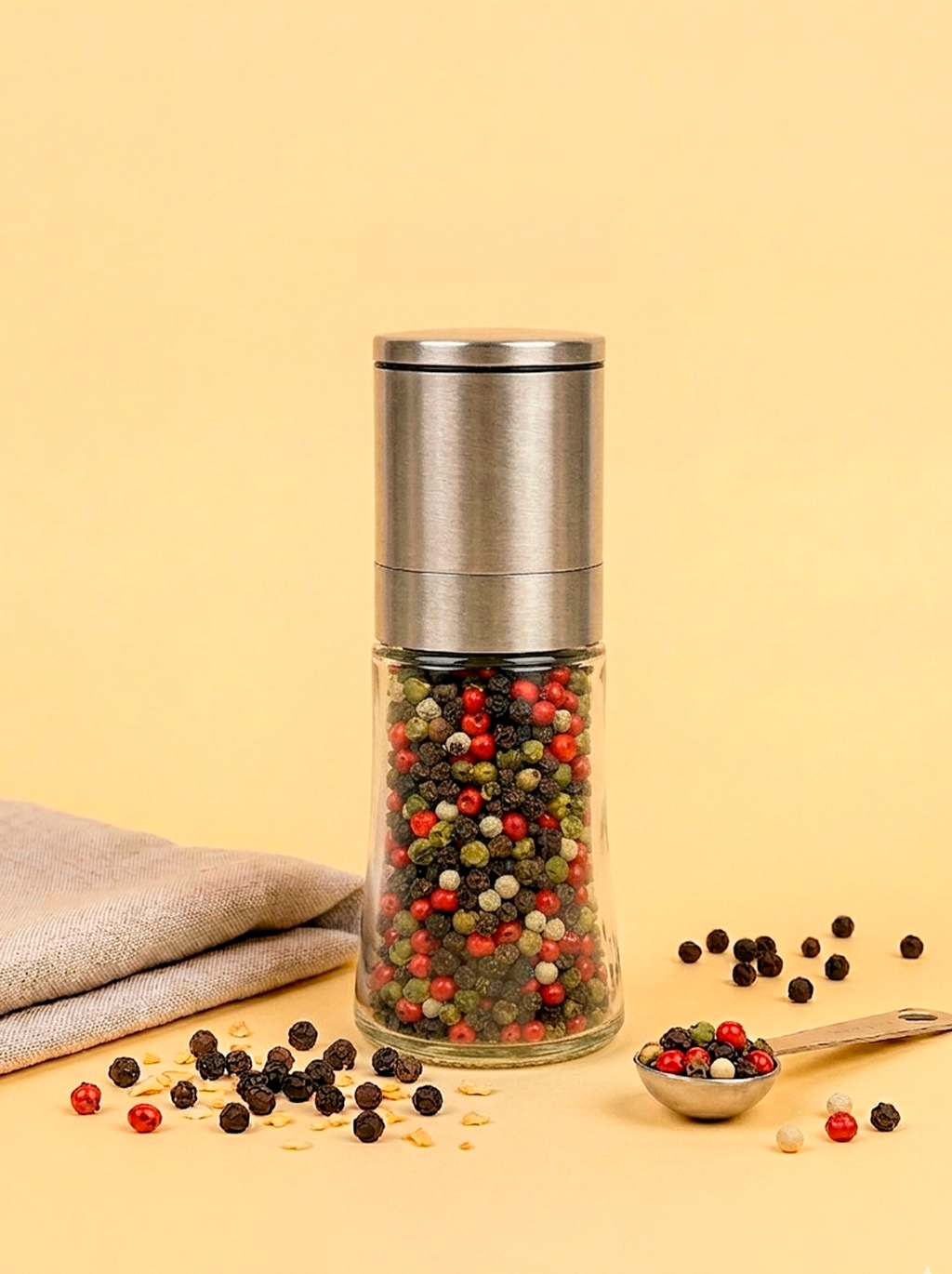 Medley Mix Peppercorns Small Grinder
