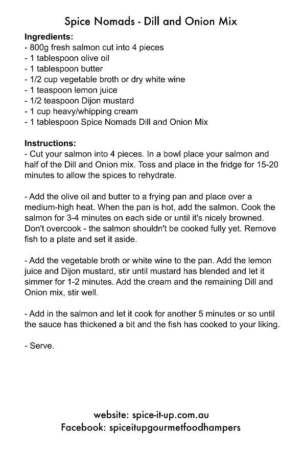 Dill and Onion Mix