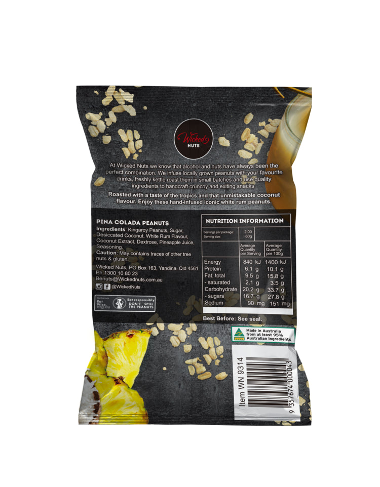 Pina Colada Peanuts 120gm